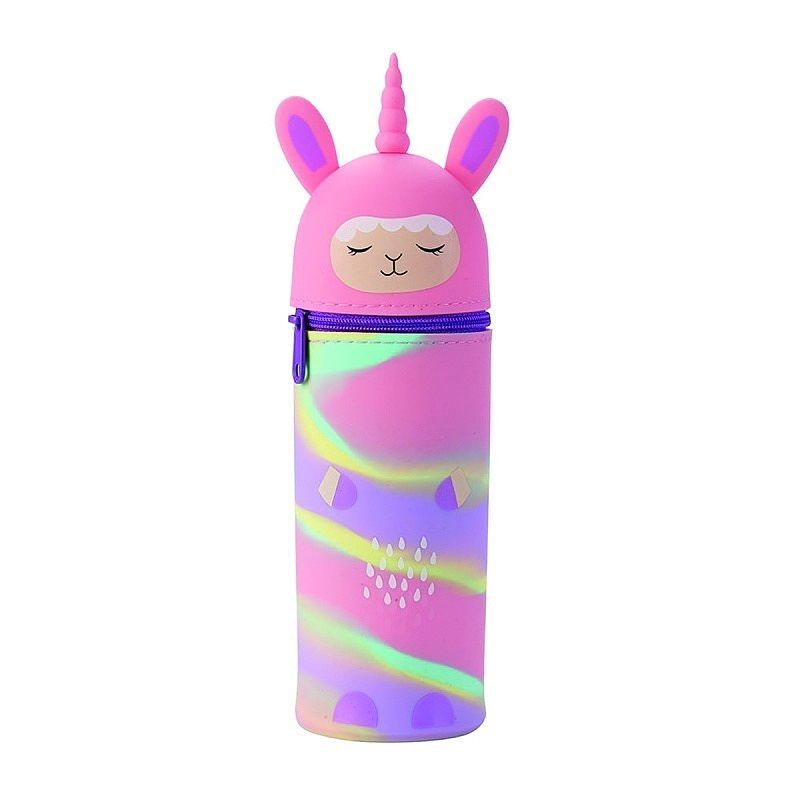 Piórnik tuba silikonowy keyroad pastel mix kolorów