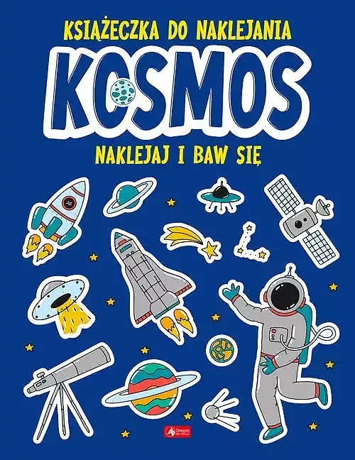 Kosmos. książeczka do naklejania.