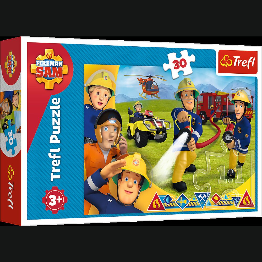 Puzzle 30 Gotowi by pomagać Strażak Sam 18244