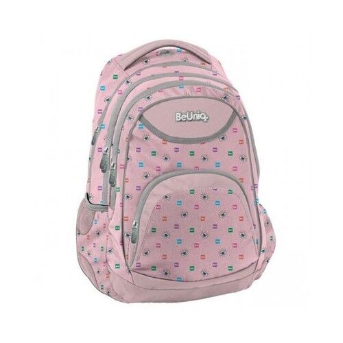 Plecak BeUniq Pink trzykomorowy