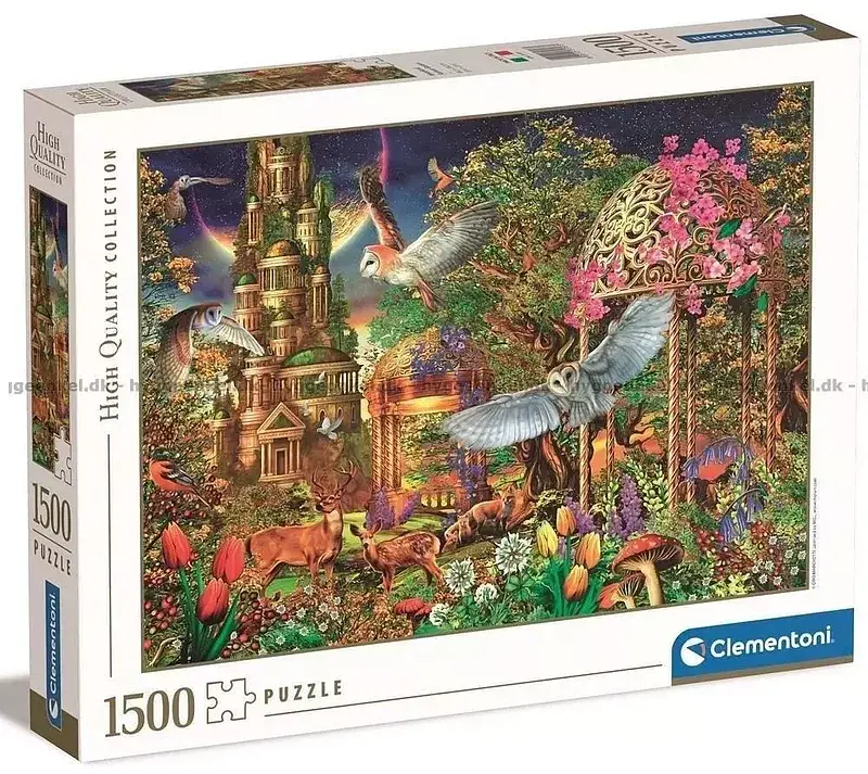Puzzle 1500 hq woodland fantasy garden 31707