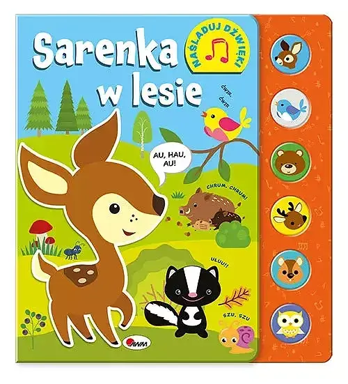 Naśladuj dźwięki Sarenka w lesie dźwiękowa