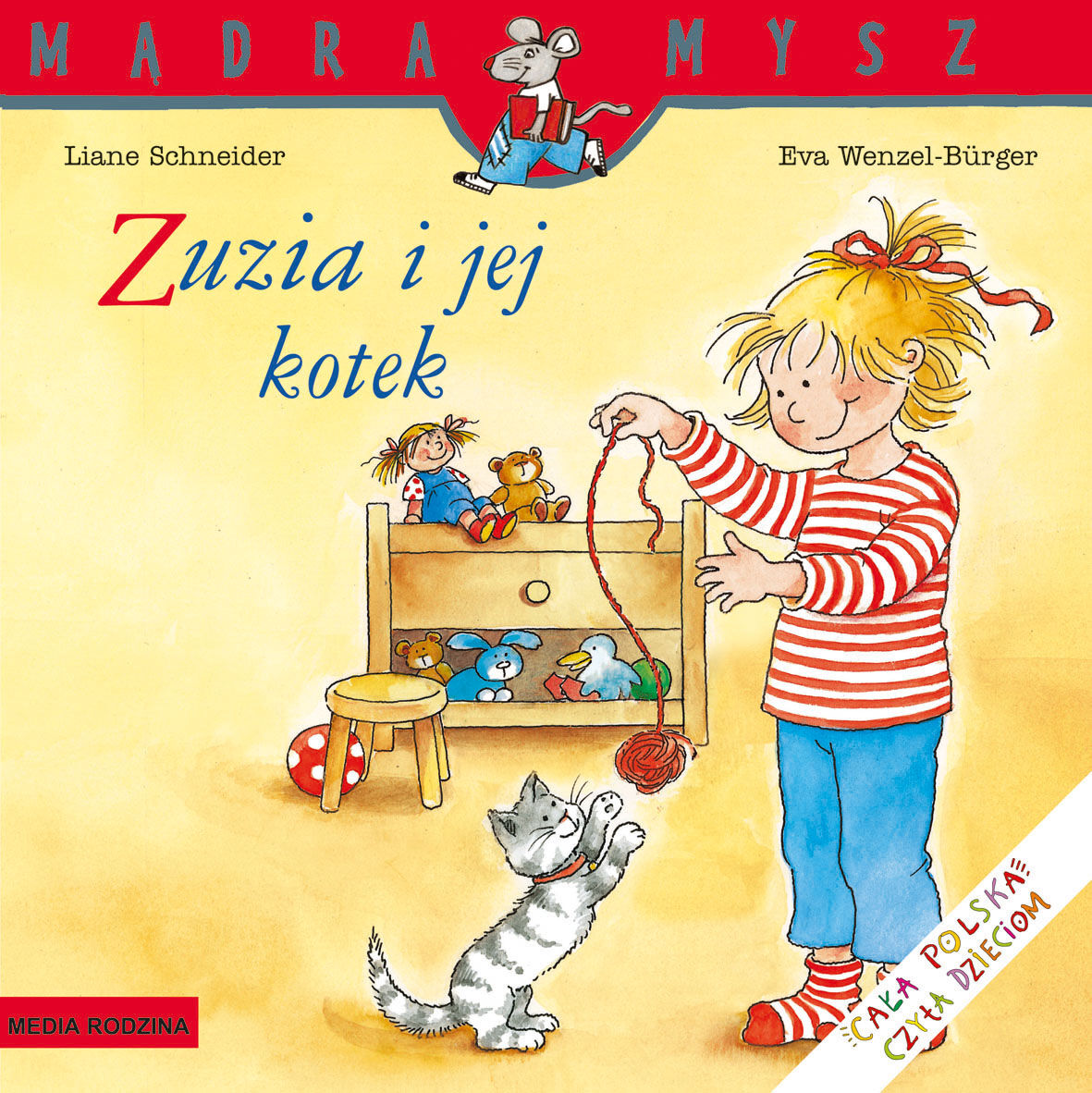 Zuzia i jej kotek Mądra Mysz