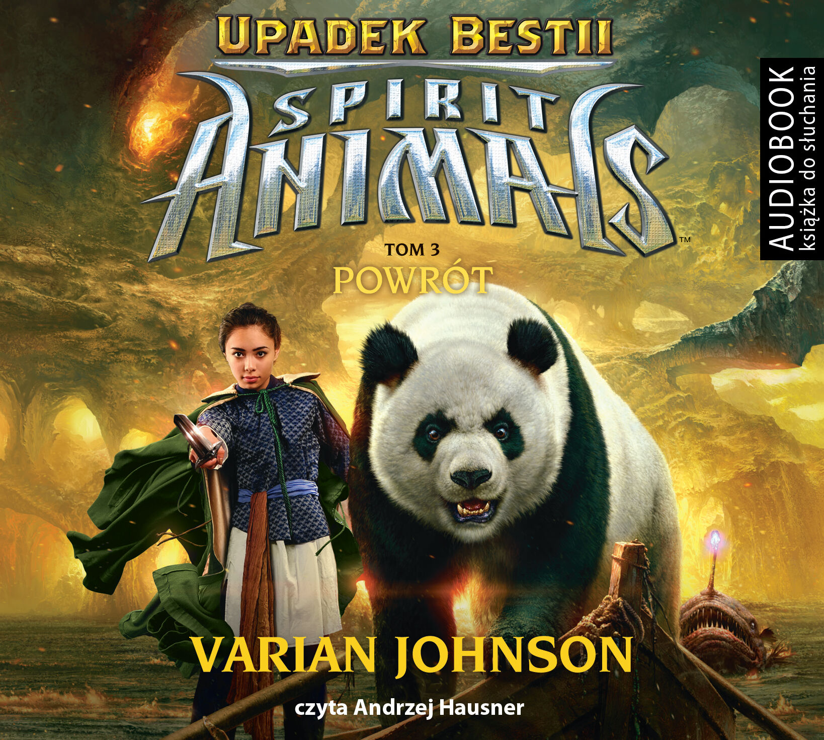 Spirit Animals. Upadek Bestii. Tom 3. Powrót - CD (audiobook CD)