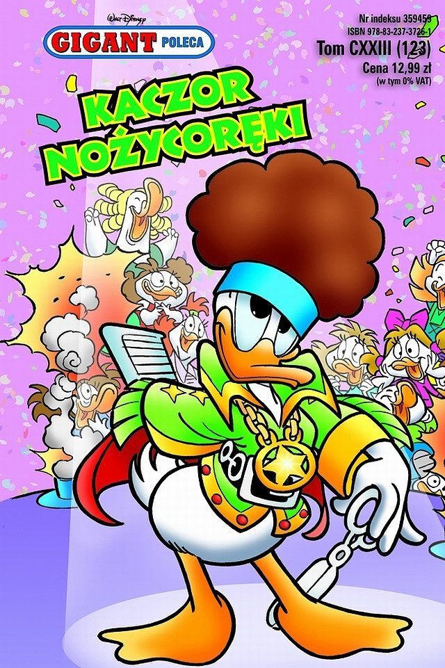 Gigant poleca - 123 - Kaczor nożycoręki