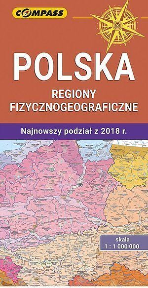 Polska. Regiony Fizycznogeograficzne