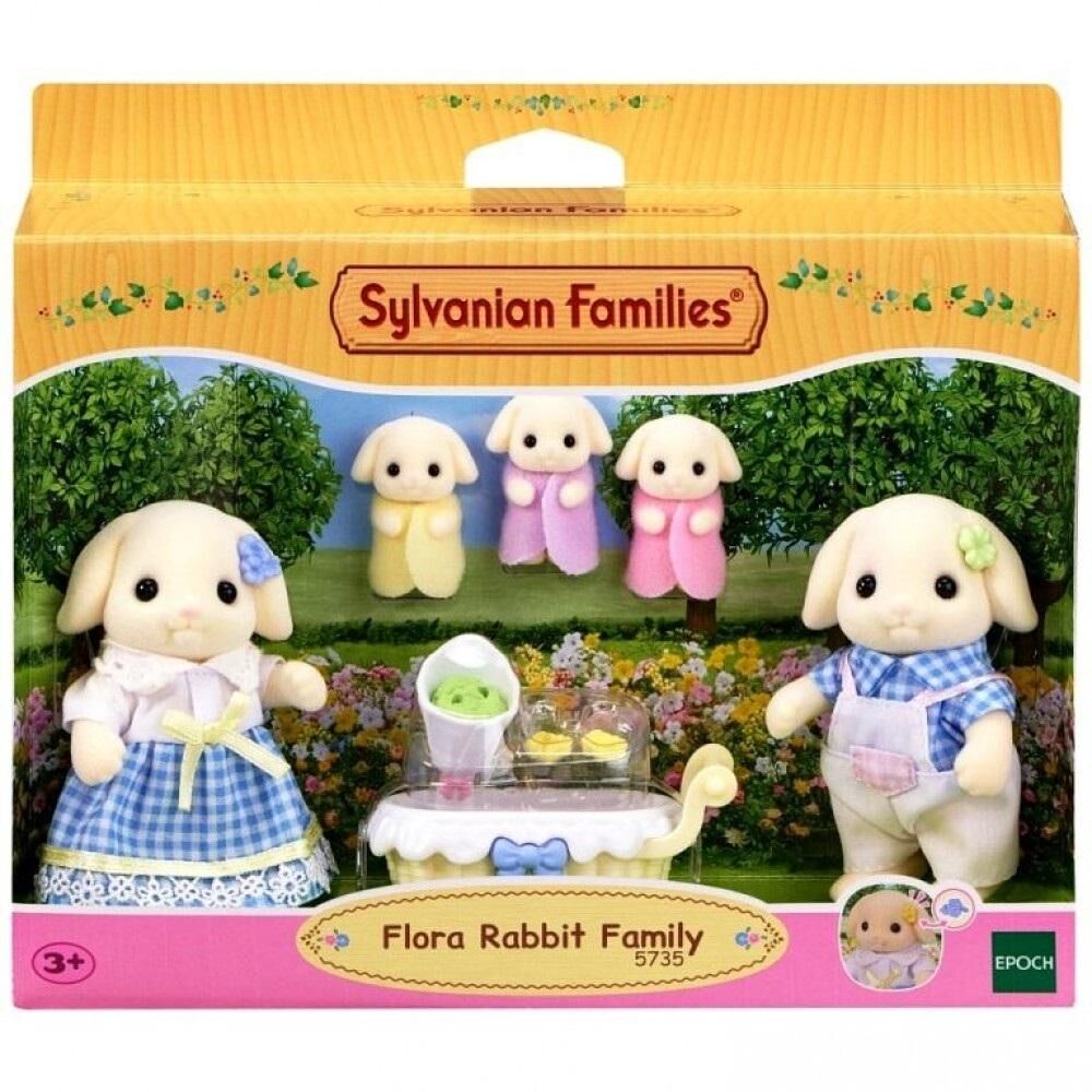 Sylvanian Families Flora Rabbit Family 5735