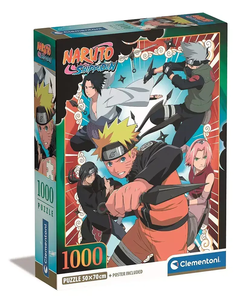 Puzzle 1000 compact anime naruto shippuden 39831