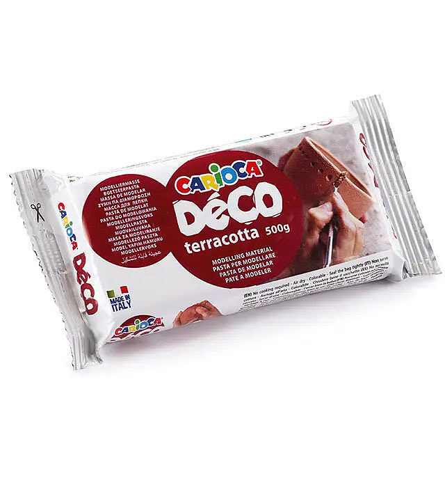 Masa modelarska samoutwardzalna terakota carioca 500 g (30996/21)