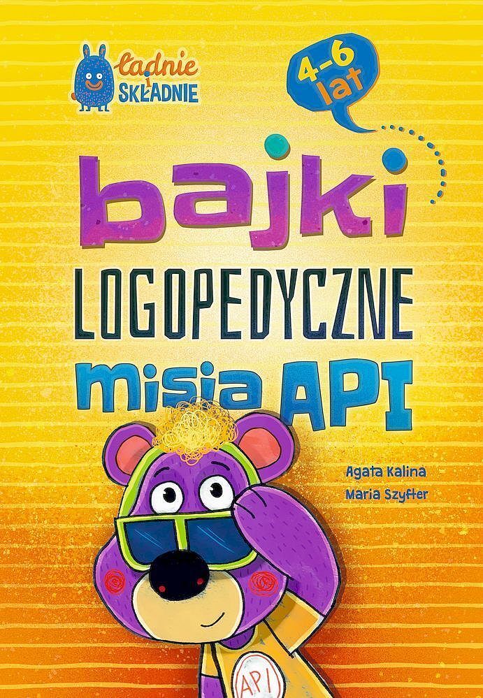 Bajki logopedyczne misia API (4-6 lat)