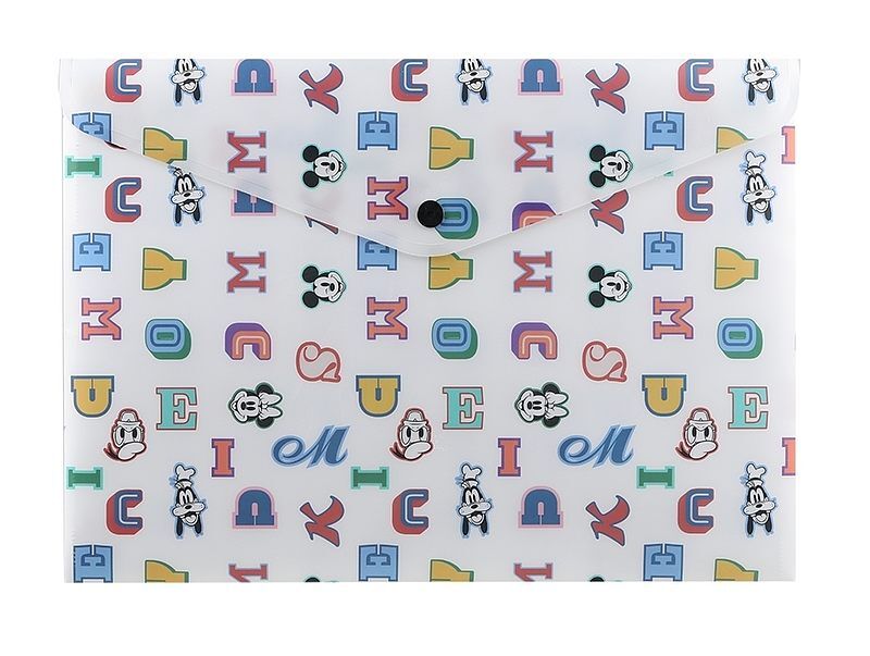 Koperta na dokumenty a4 disney fashion mickey mouse 1szt. Mix
