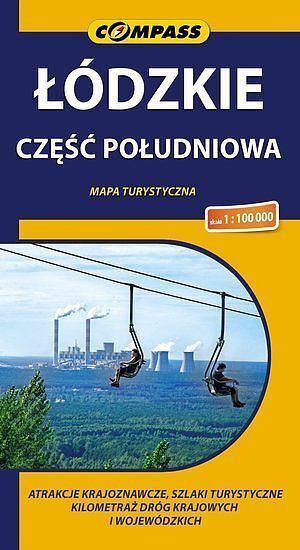 Łódzkie. Część południowa. Mapa turystyczna w skali 1:100 000
