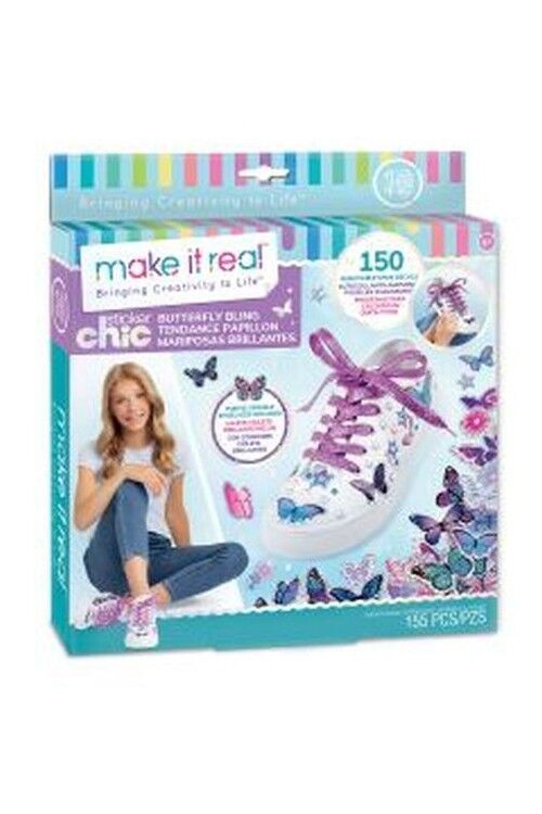 Ozdoby na buty Sticker Chic Buterfly