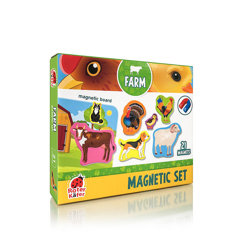 Zestaw magnetyczny z tablicą farma rk2090-01