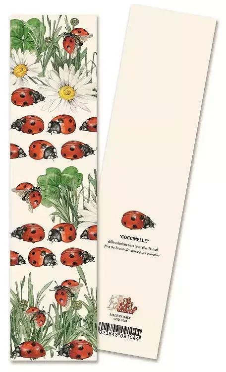 Zakładka do książki 9104 coccinelle biedronki