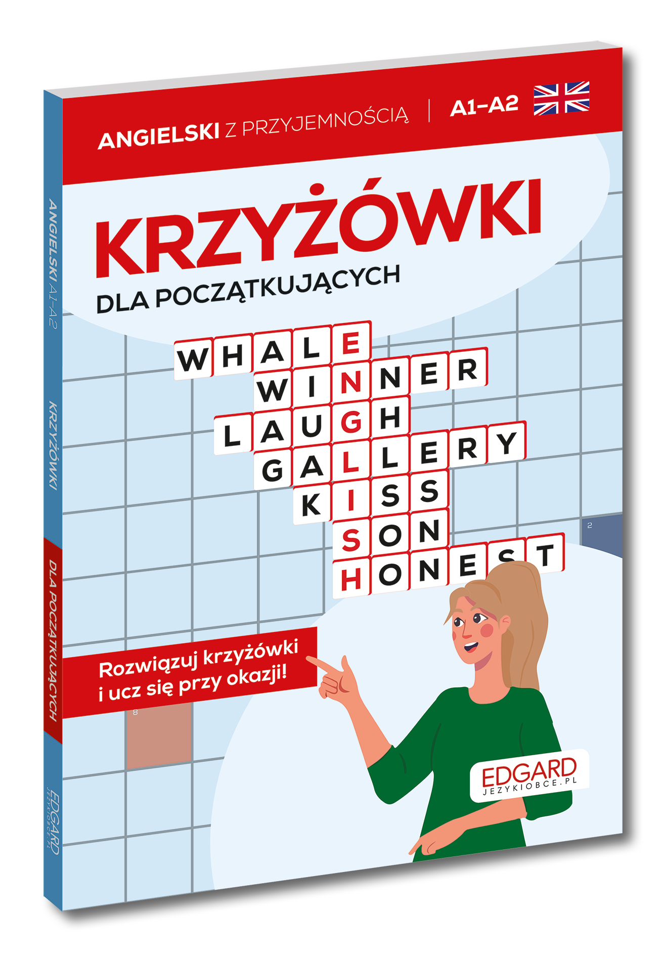 Angielski. Krzyżówki dla początkujących A1-A2