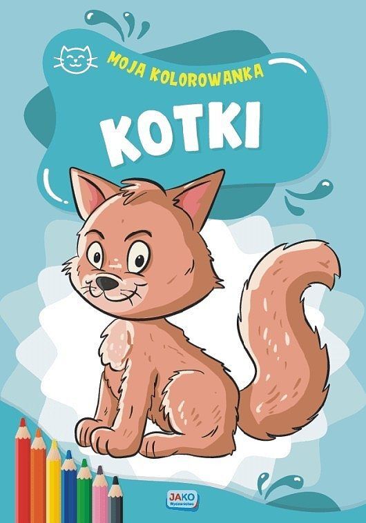Moja kolorowanka kotki