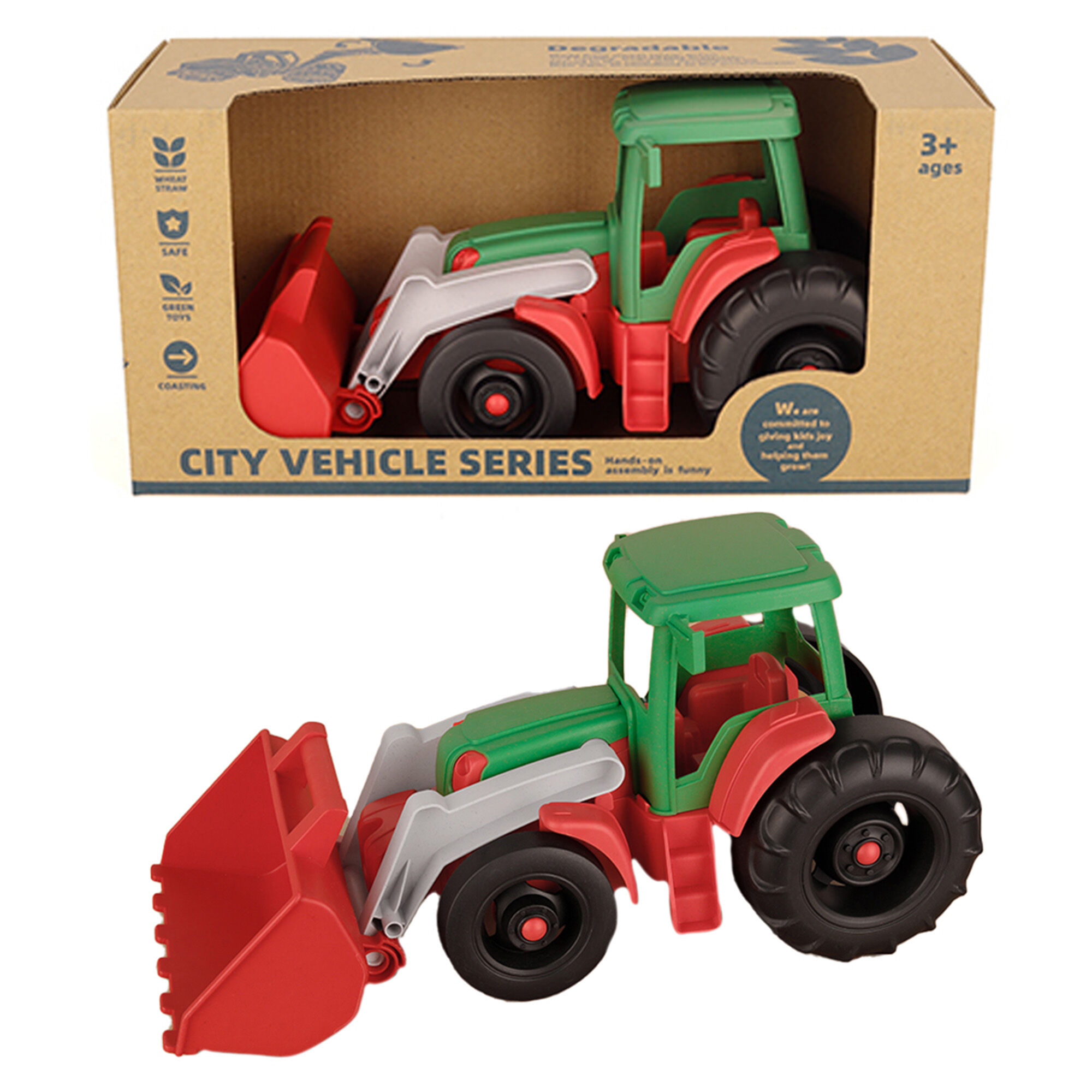 Traktor z łyżką
