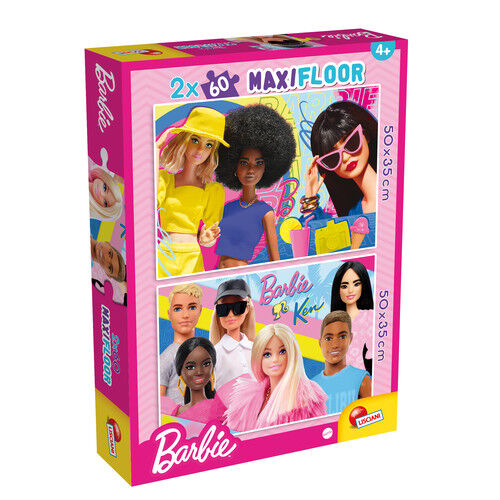 Puzzle Maxifloor Barbie 2x60