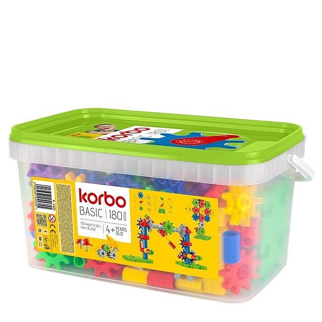 Klocki Korbo Basic 180 elementów