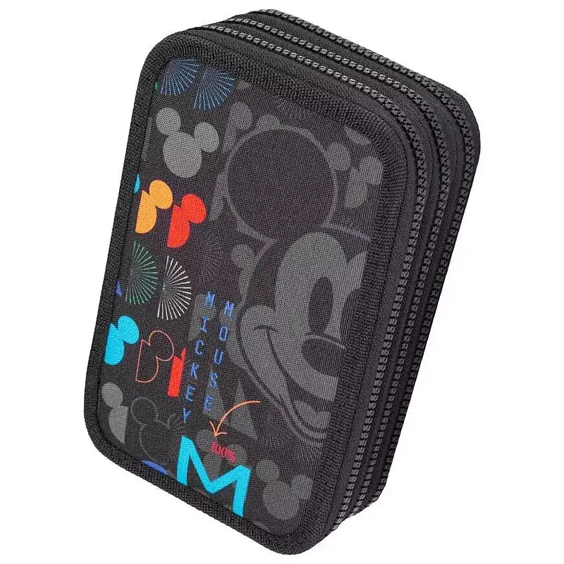 Piórnik 3-komorowy z wyposażeniem coolpack disney core jumper 3 mickey
