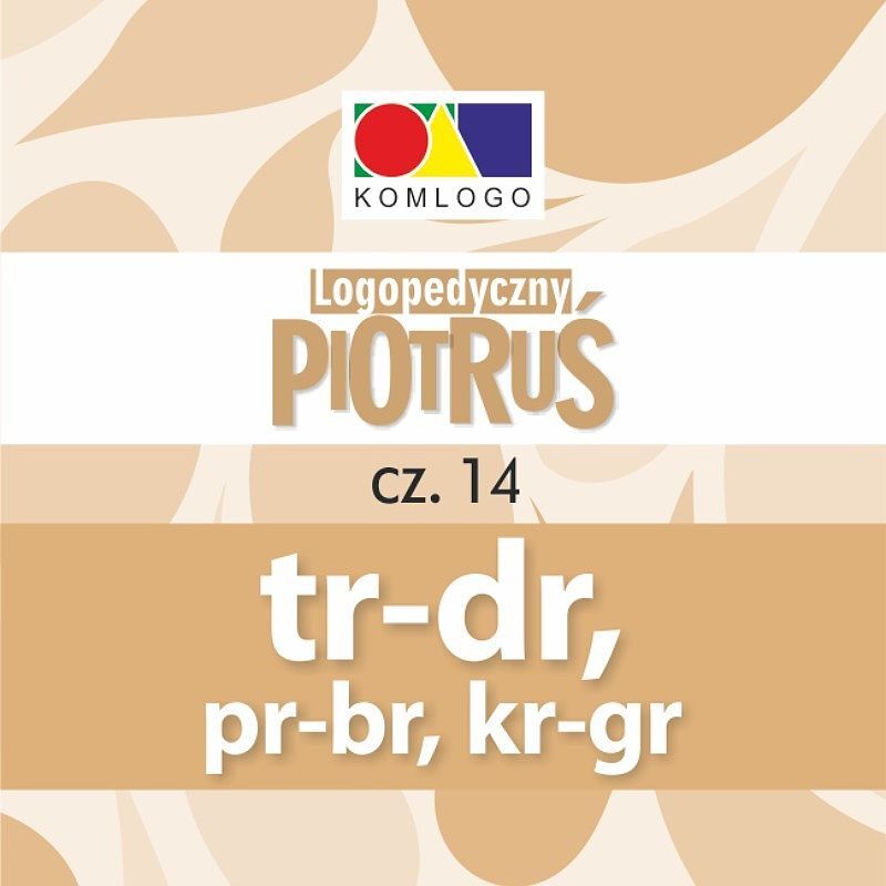 Karty logopedyczny piotruś - tr-dr, pr-br, kr-gr