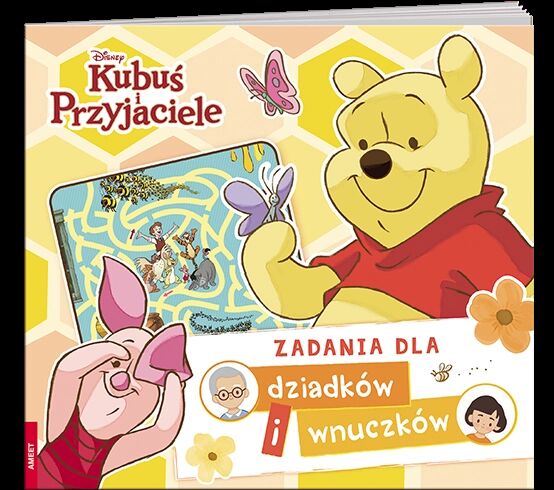 Disney Kubuś i przyjaciele Zadania dla dziadków i wnuczków DIW-9101
