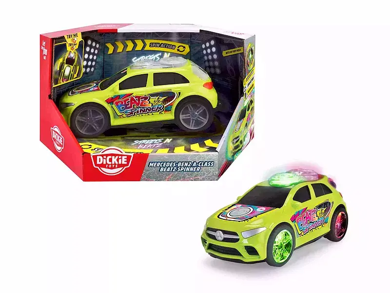 Muzyczny pojazd mercedes a  dickie toys streets beatz 23,5 cm