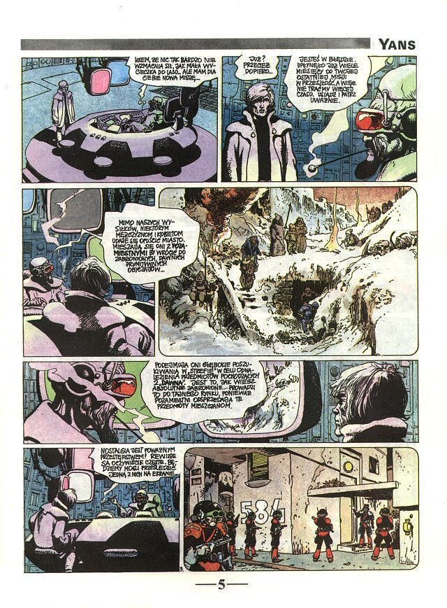 Komiks-Fantastyka - 4 - (3/1988) Yans: Więzień wieczności
