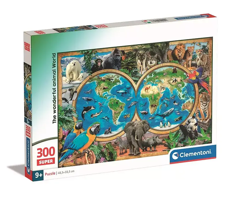 Puzzle 300 super the wonderful animal world 21723