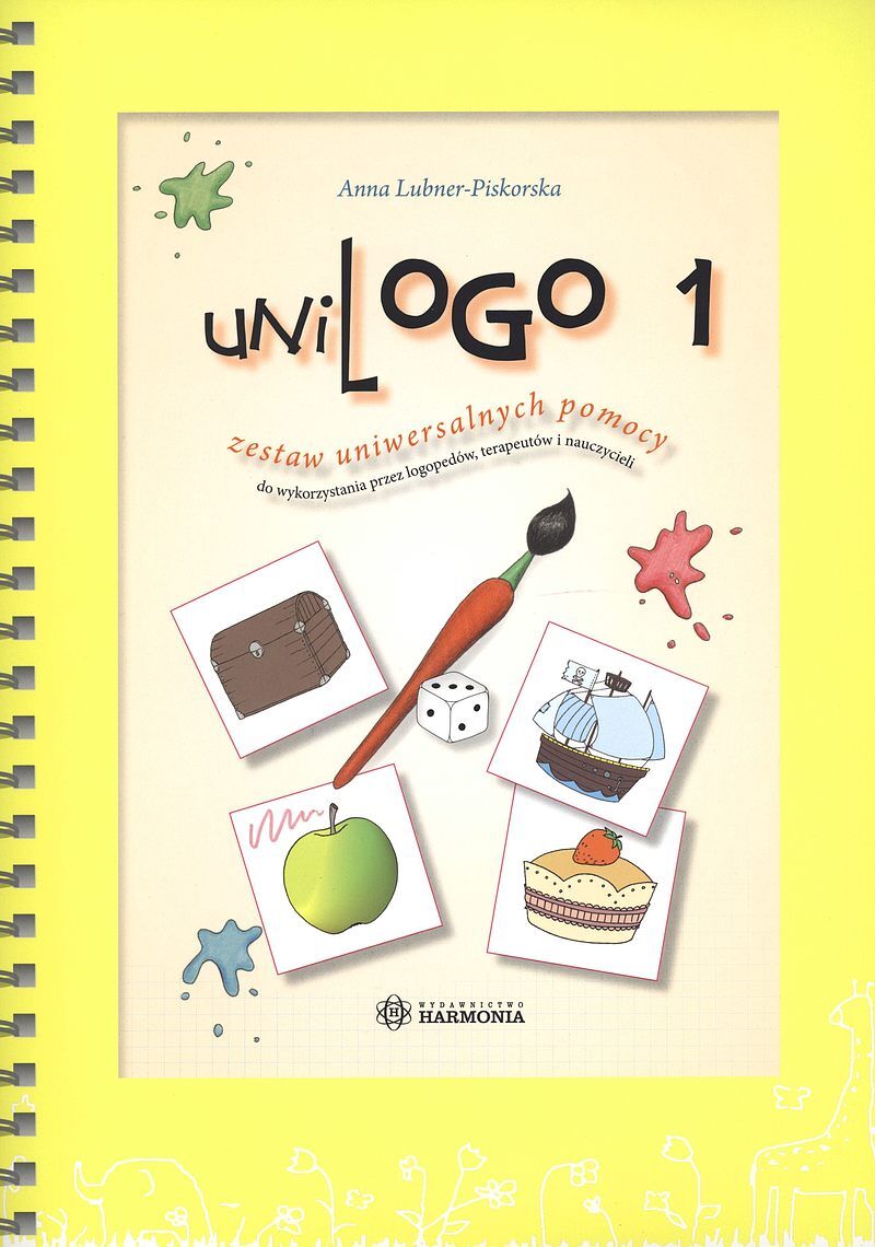 uniLOGO 1. Zestaw uniwersalnych pomocy do wykorzystania przez logopedów, terapeutów i nauczycieli. Teczka z ilustracjami