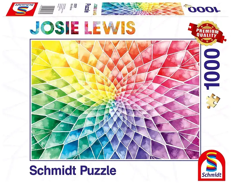 Puzzle 1000 pq josie lewis kolorowy kwiat 111719