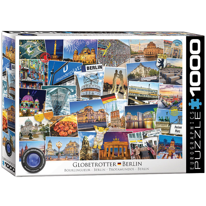Puzzle 1000 globetrotter berlin 6000-5704