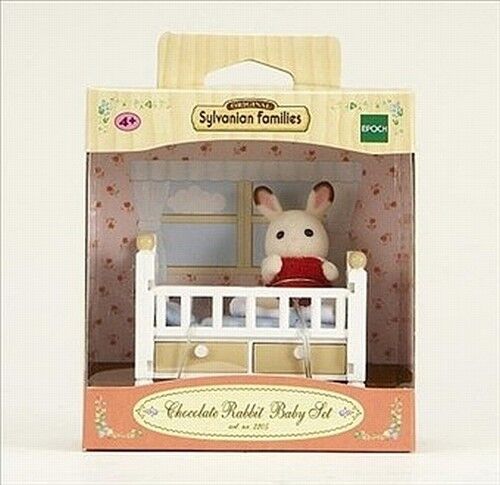 Sylvanian Families Zestaw Króliczek z łóżeczkiem