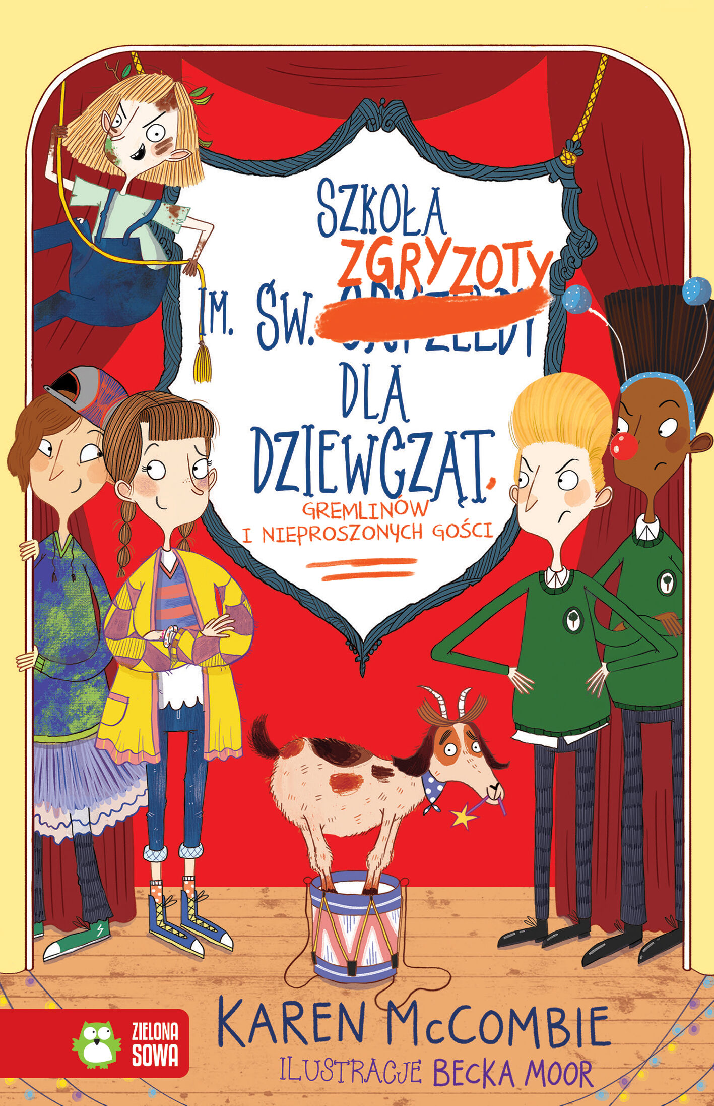 Szkoła im. św. Zgryzoty dla dziewcząt, Gremlinów i nieproszonych gości