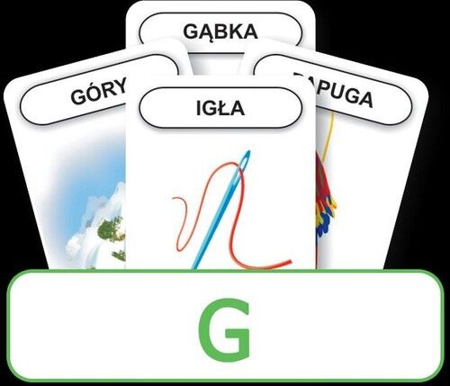 Karty Logopedyczny Piotruś Część XX - głoska G