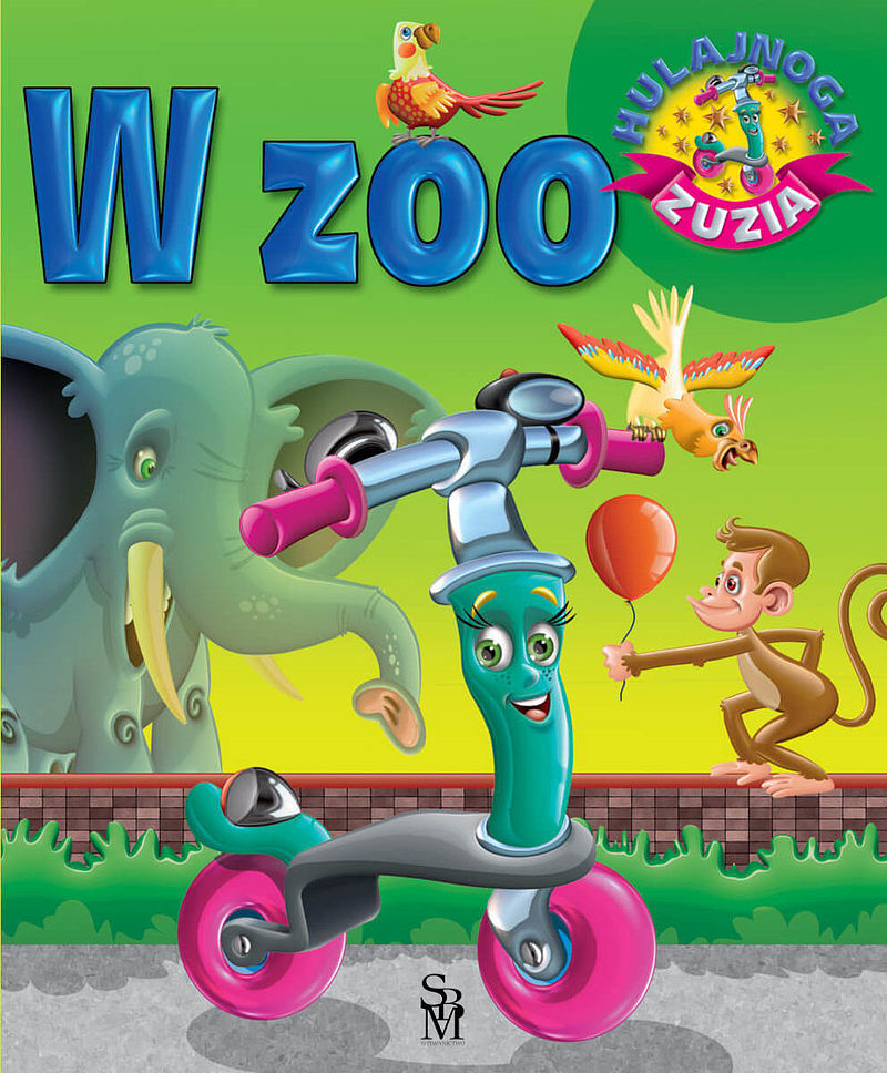 W zoo. Hulajnoga zuzia
