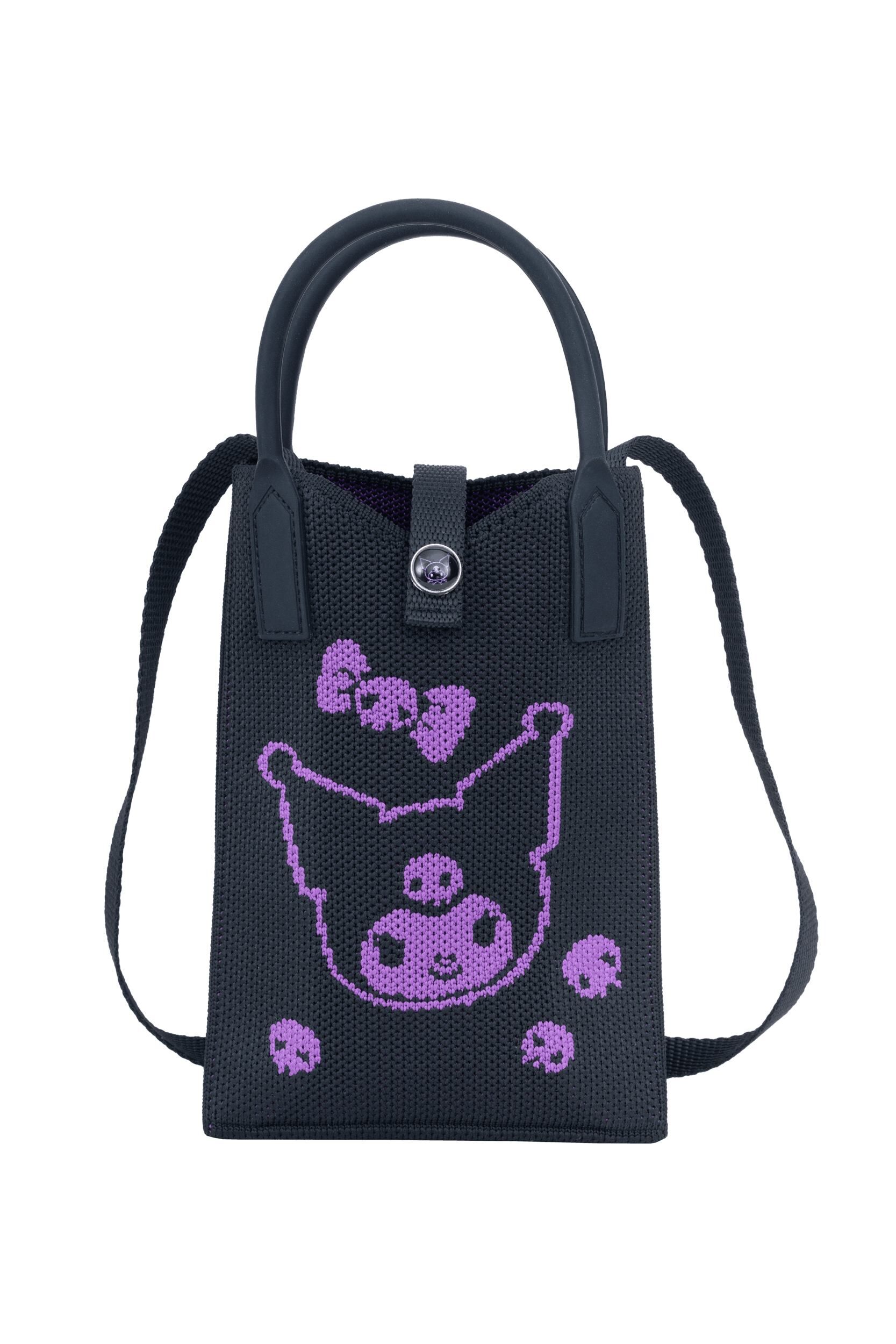 Torebka na ramię Kuromi Black