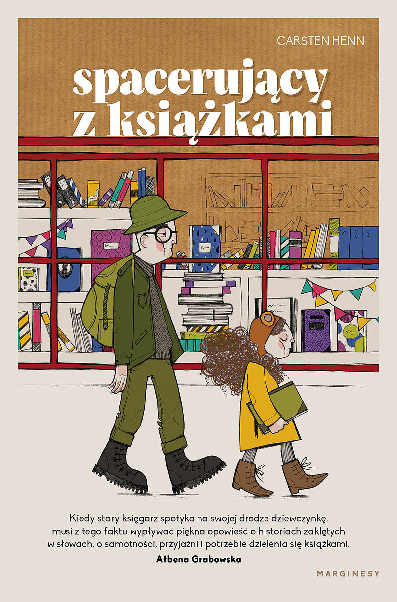 Spacerujący z Książkami