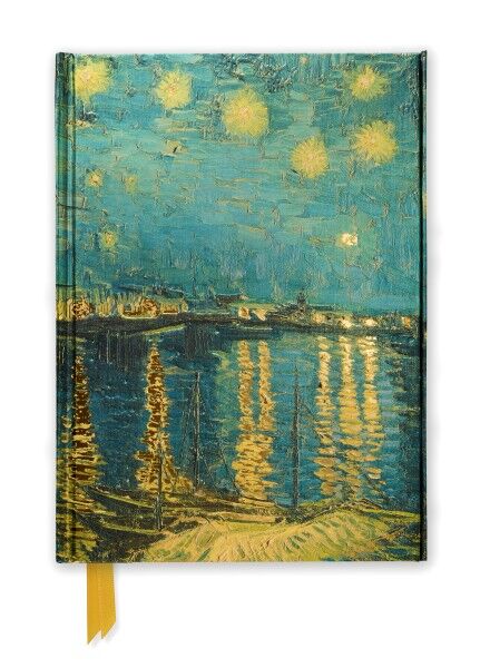 Notatnik A5 linia TW Gwiaździsta noc nad Rodanem Vincent van Gogh FTNB011