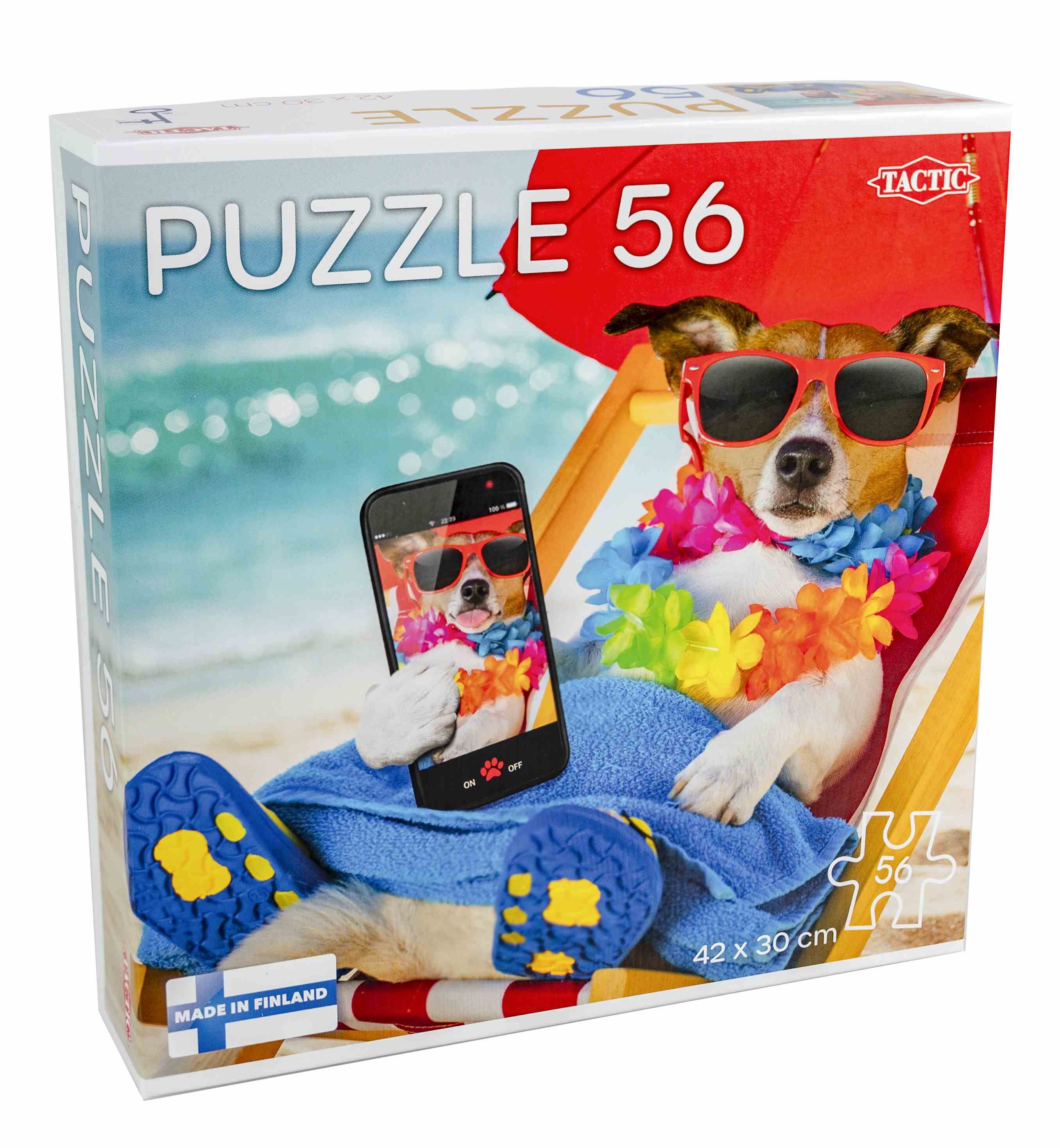 Puzzle 56 Jack Russel Dog Resting 59245