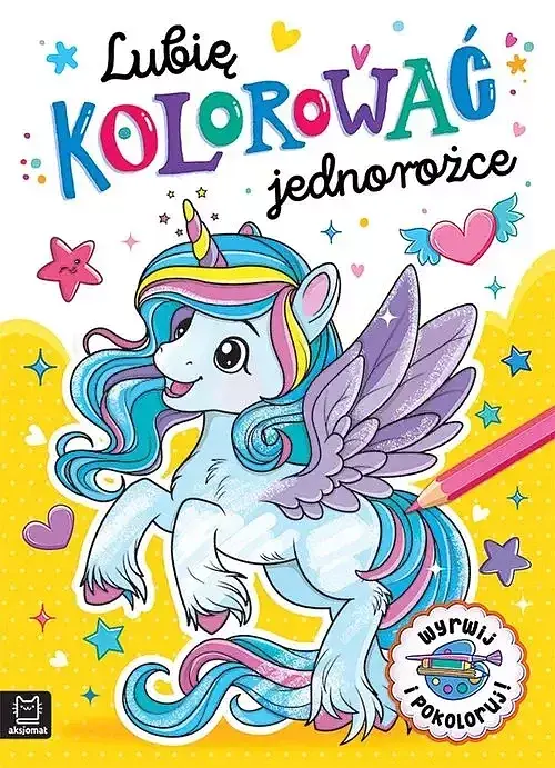 Lubię kolorować jednorożce