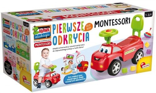 Zabawa edukacja Montessori Pierwsze odkrycia