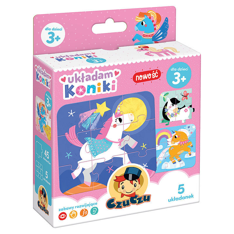 CzuCzu Układam koniki 3+