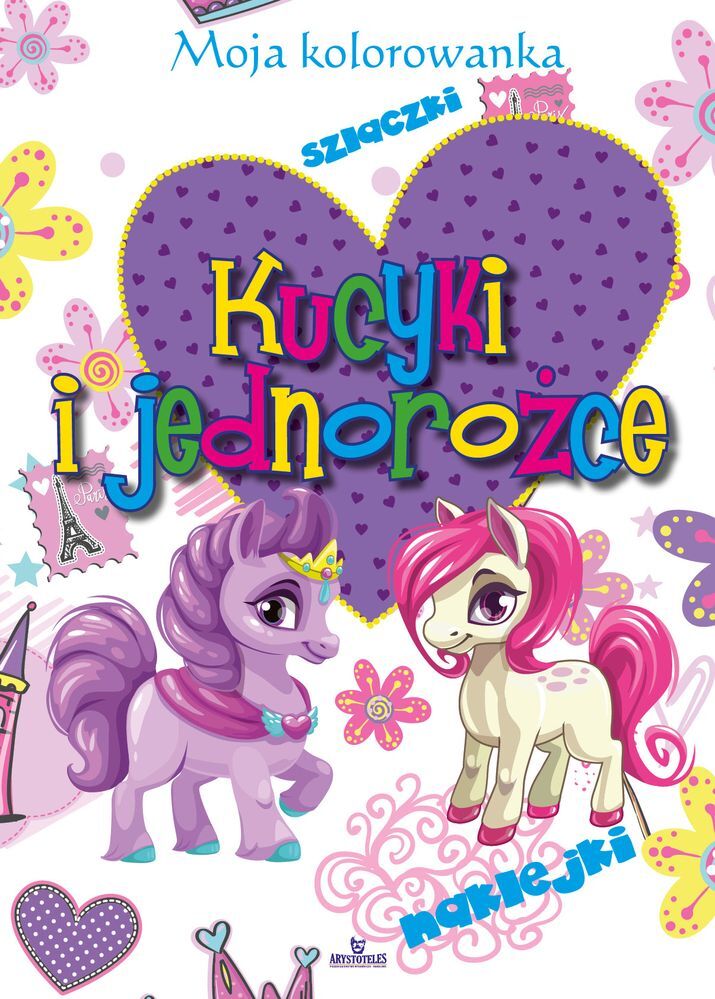 Kucyki i jednorożce moja kolorowanka