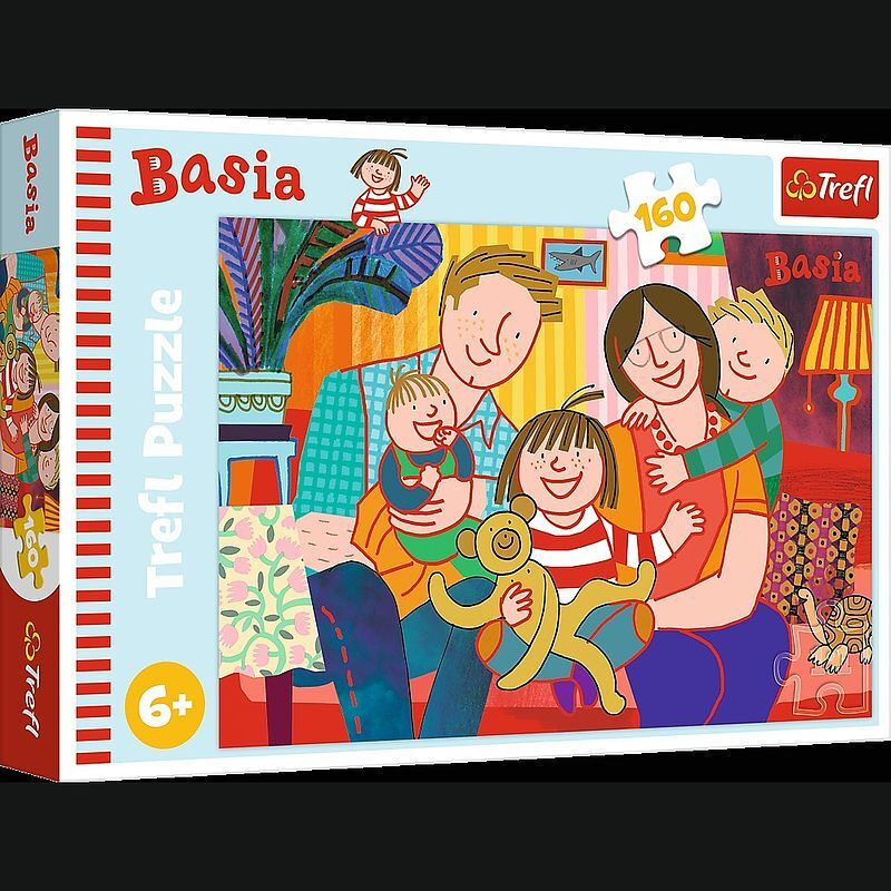 Puzzle 160 Poznaj Basię 15409