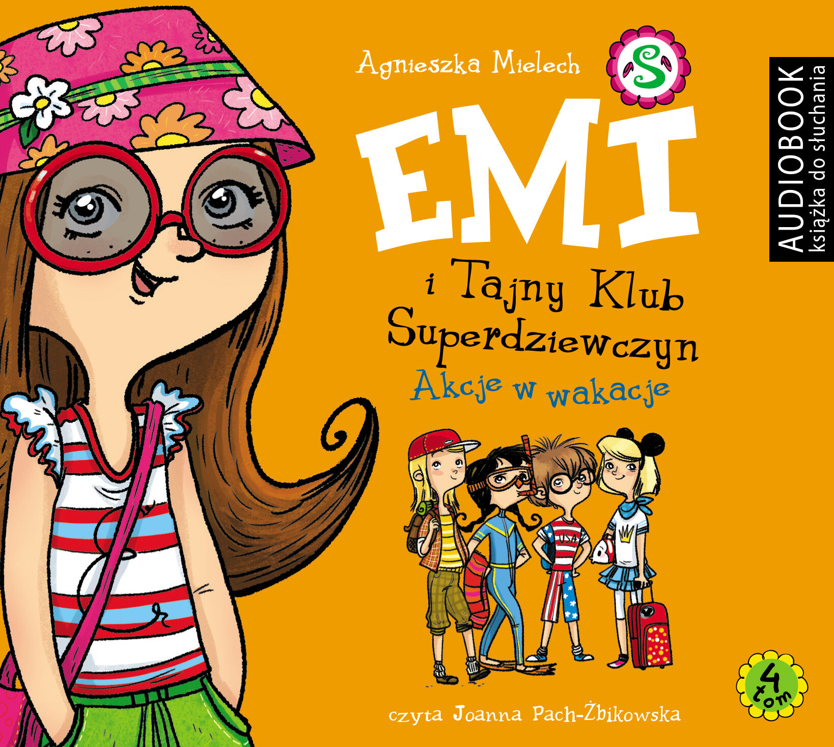 Emi i Tajny Klub Superdziewczyn. Tom 4. Akcje w wakacje (audiobook CD)