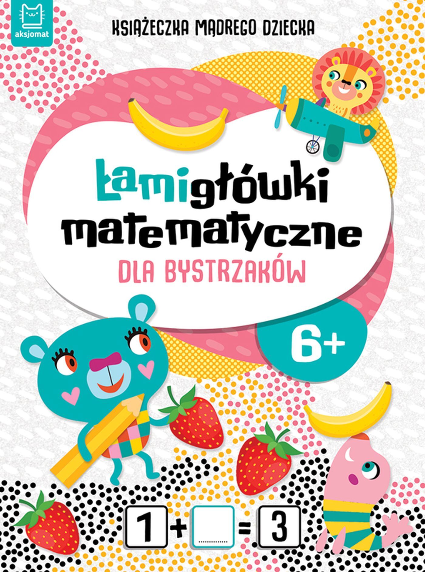 Łamigłówki matematyczne dla bystrzaków. Książeczka mądrego dziecka