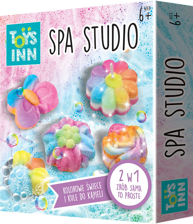 SPA Studio Kolorowe świece i kule do kapieli