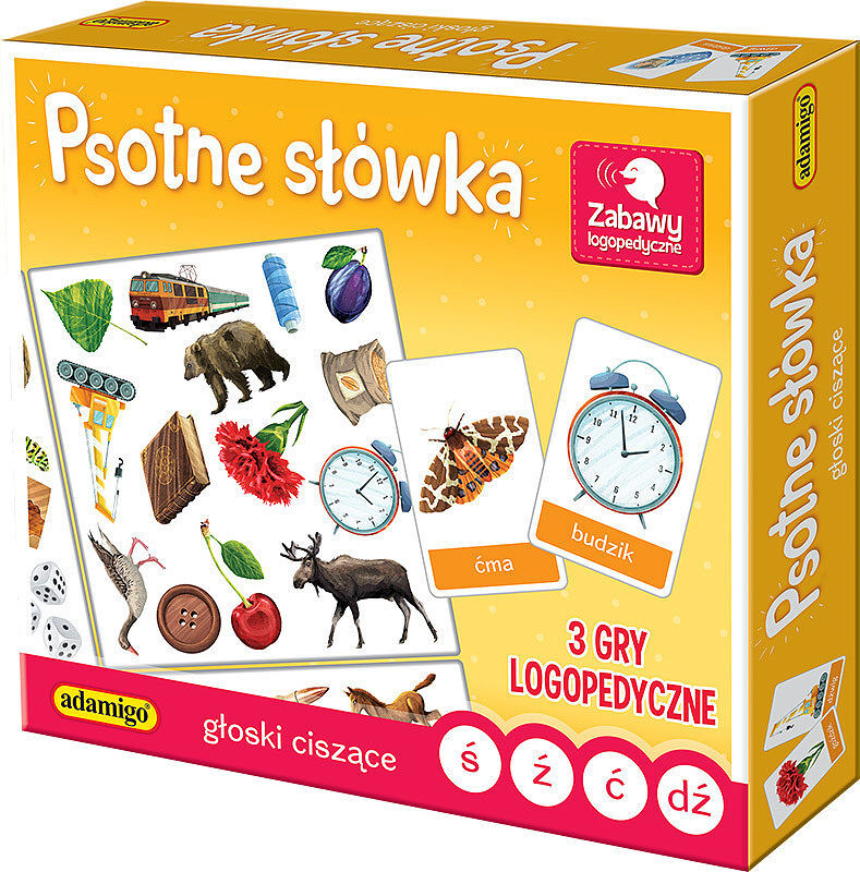 Psotne słówka Głoski ciszące ś ź ć dź